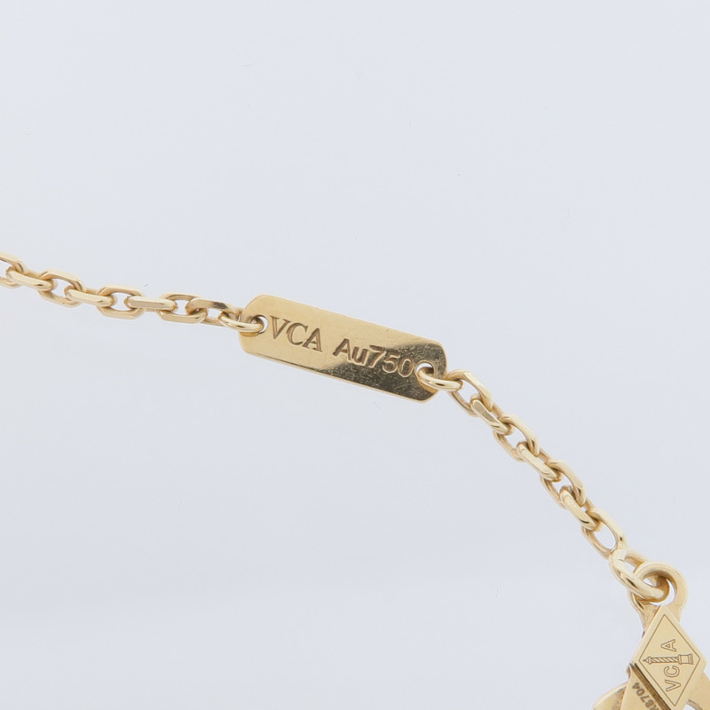 Van Cleef & Arpels 18K黃金Magic Alhambra long Necklace項鍊-6