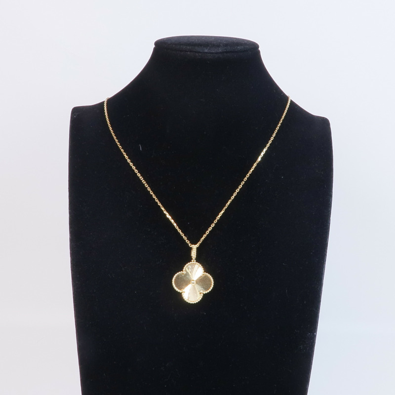 Van Cleef & Arpels 18K黃金Magic Alhambra long Necklace項鍊-8