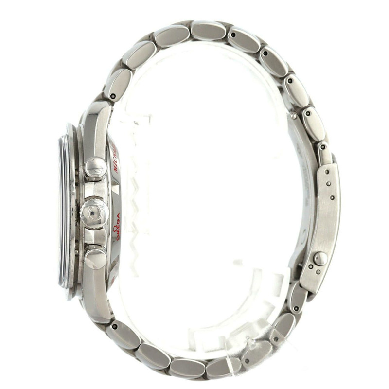 歐米茄超霸系列舒馬克特別版3853.32不鏽鋼自動腕錶-2