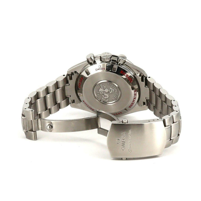 歐米茄超霸系列舒馬克特別版3853.32不鏽鋼自動腕錶-6