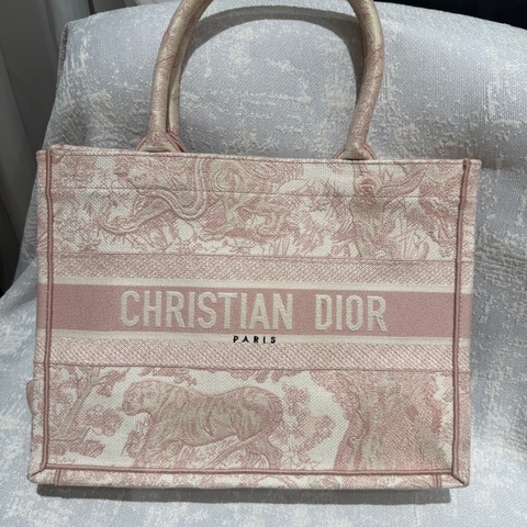 Dior 動物園 托特包 粉色