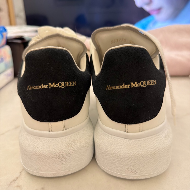 Alexander McQUEEN 麥坤小白鞋-6