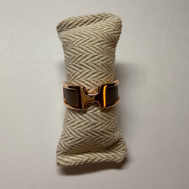 愛馬仕Hermes Olympe戒指 PM 禮物 size L-2