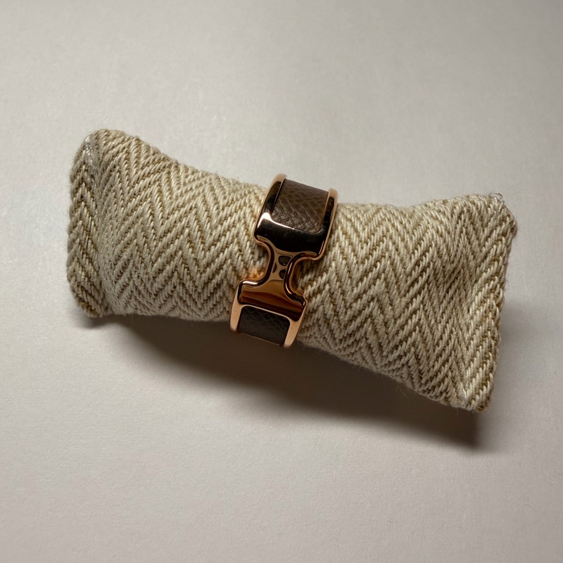 愛馬仕Hermes Olympe戒指 PM 禮物 size L-3