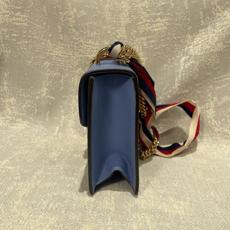 Gucci sylvie 藍色小號-2