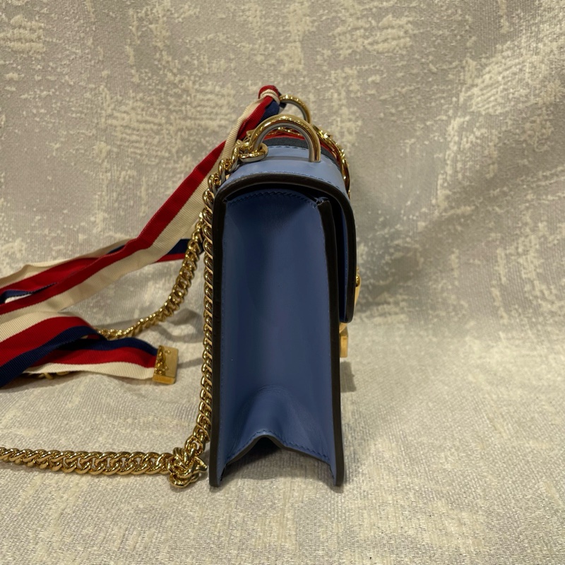 Gucci sylvie 藍色小號-3