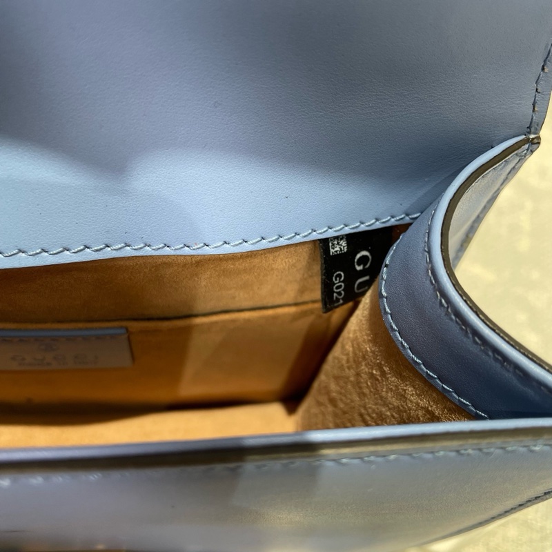 Gucci sylvie 藍色小號-6