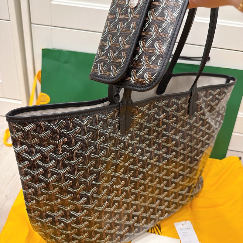 Goyard St. Louis Tote pm 黑色-8