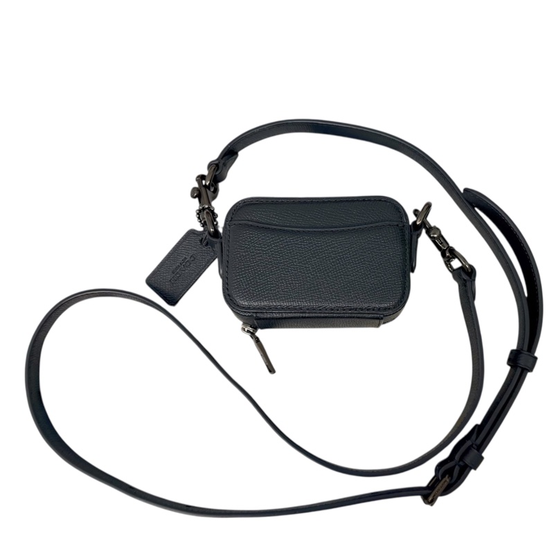 COACH 蔻馳 耳機盒 零錢包 吊飾 迷你包 造型郵差包-2