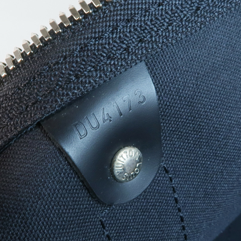 LOUIS VUITTON Damier Graphite Keepall 45 Bandouliere銀扣手挽肩背兩用袋-6