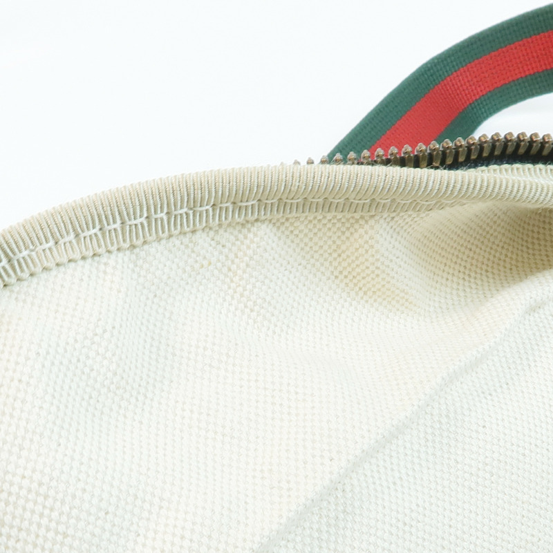 GUCCI 牛皮皮革Waist Bag金扣腰包-15