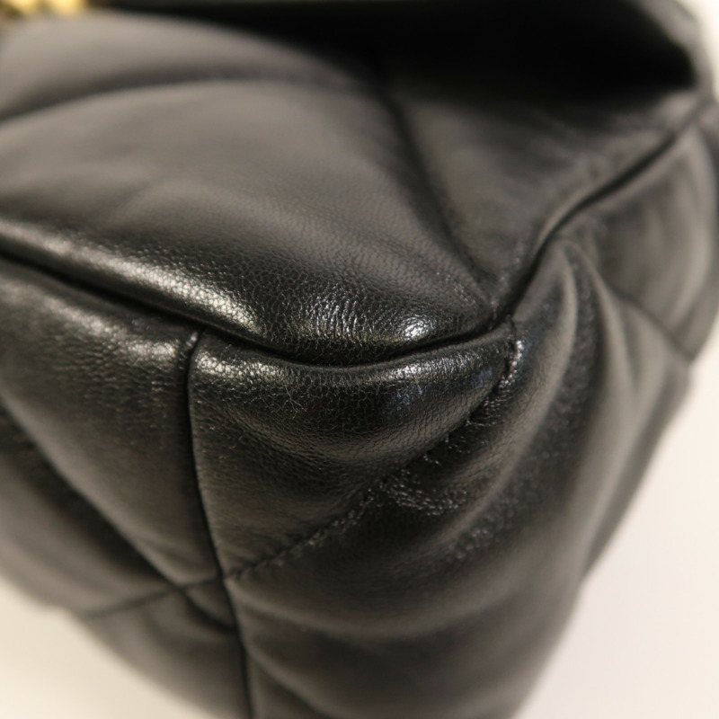 CHANEL 羊皮皮革Chanel 19手挽肩背兩用袋-4