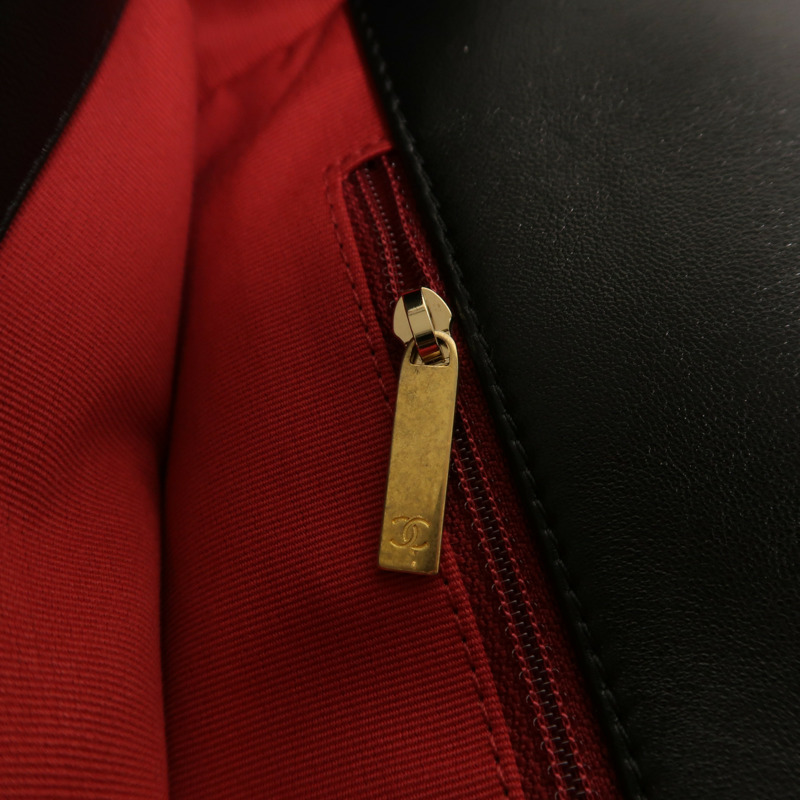 CHANEL 羊皮皮革Chanel 19手挽肩背兩用袋-14