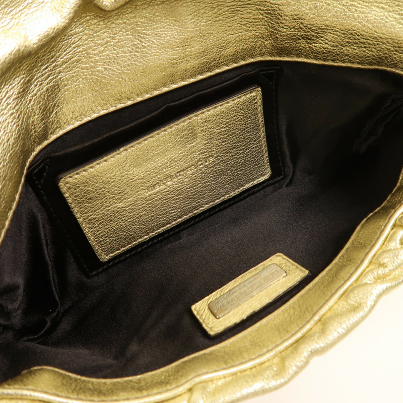 D&G 牛皮皮革Chain Shoulder鏈帶肩背袋-4