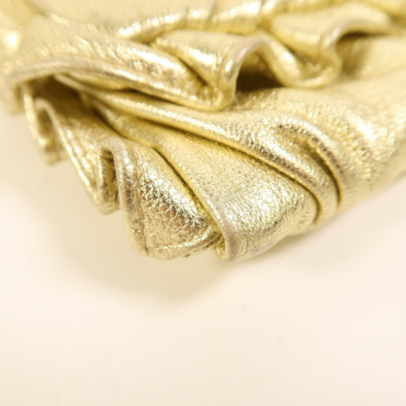 D&G 牛皮皮革Chain Shoulder鏈帶肩背袋-12