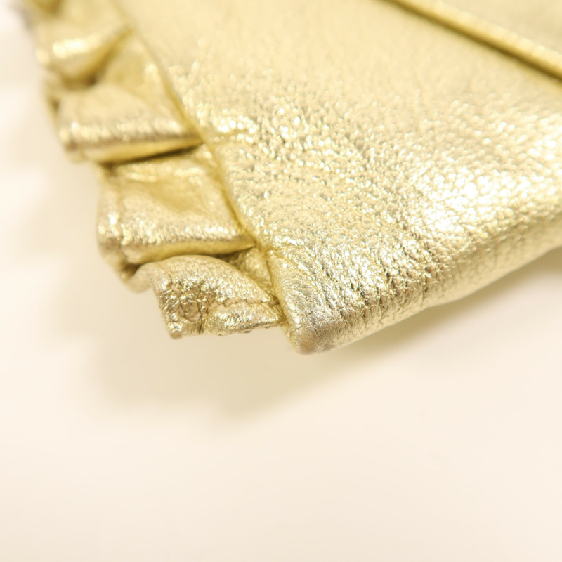 D&G 牛皮皮革Chain Shoulder鏈帶肩背袋-14