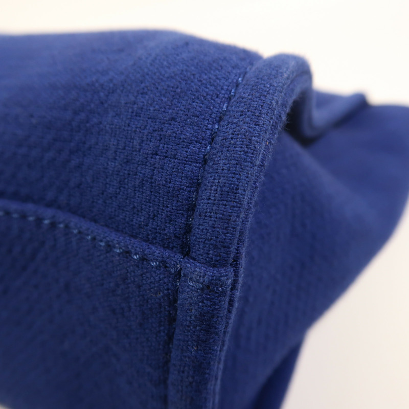 CHANEL 帆布Deauville Tote金扣手挽肩背兩用袋-6