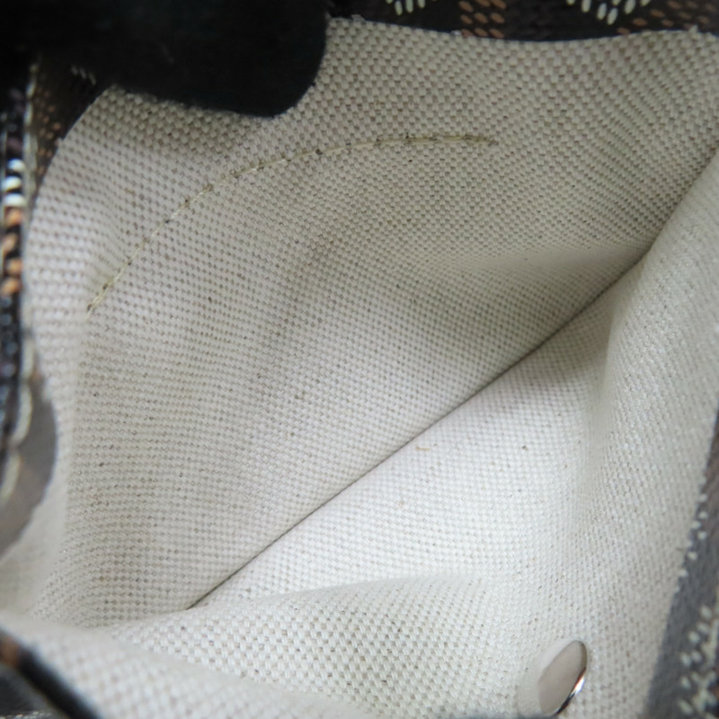 棕色 Goyardine帆布 Anjou Mini 手提包【GOYARD 高雅德】-5