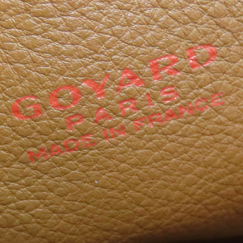 棕色 Goyardine帆布 Anjou Mini 手提包【GOYARD 高雅德】-8