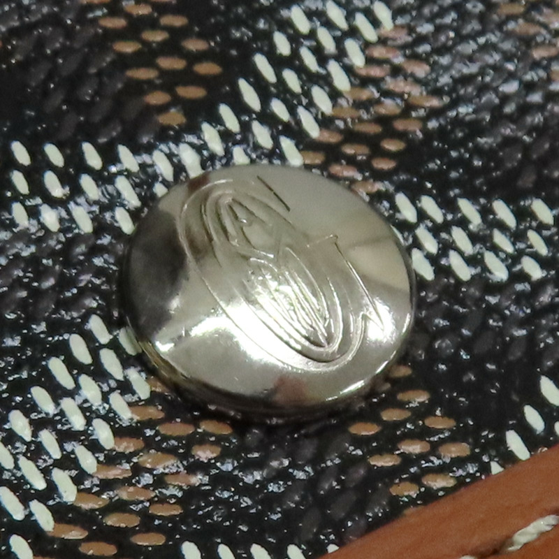 棕色 Goyardine帆布 Anjou Mini 手提包【GOYARD 高雅德】-15