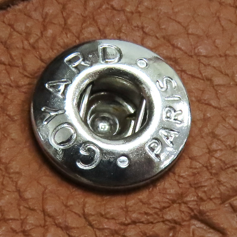 棕色 Goyardine帆布 Anjou Mini 手提包【GOYARD 高雅德】-16