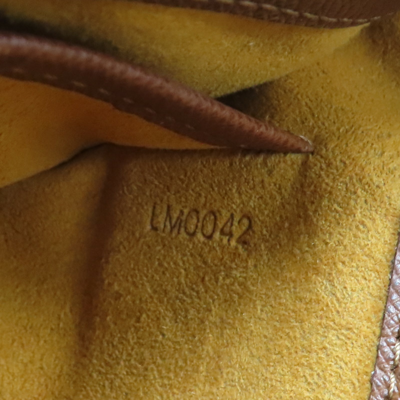 棕色 原花 帆布 Musette Tango 肩背包【LOUIS VUITTON LV 路易威登】 M51257-6