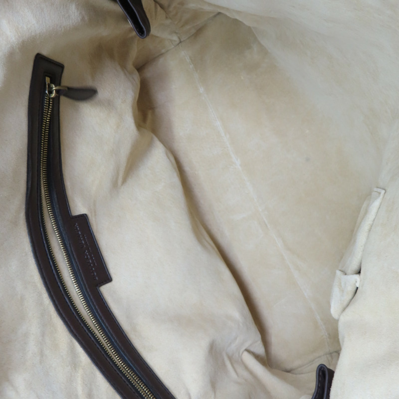 棕色 羊皮編織 兩用包【BOTTEGA VENETA BV 寶緹嘉】-4