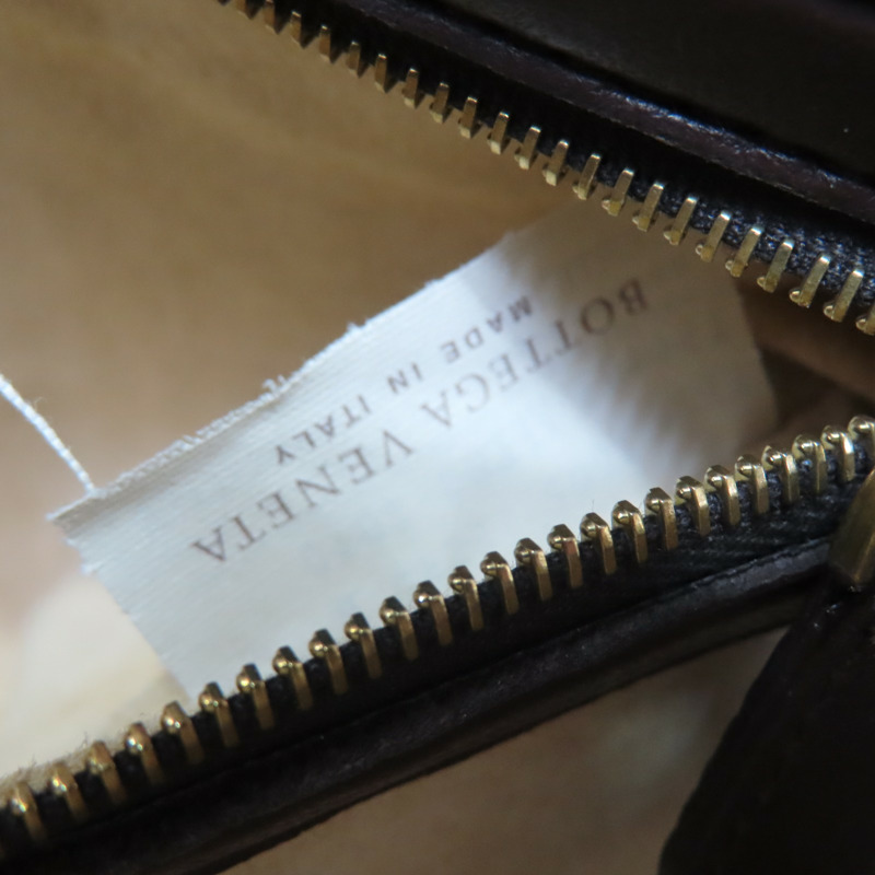 棕色 羊皮編織 兩用包【BOTTEGA VENETA BV 寶緹嘉】-7