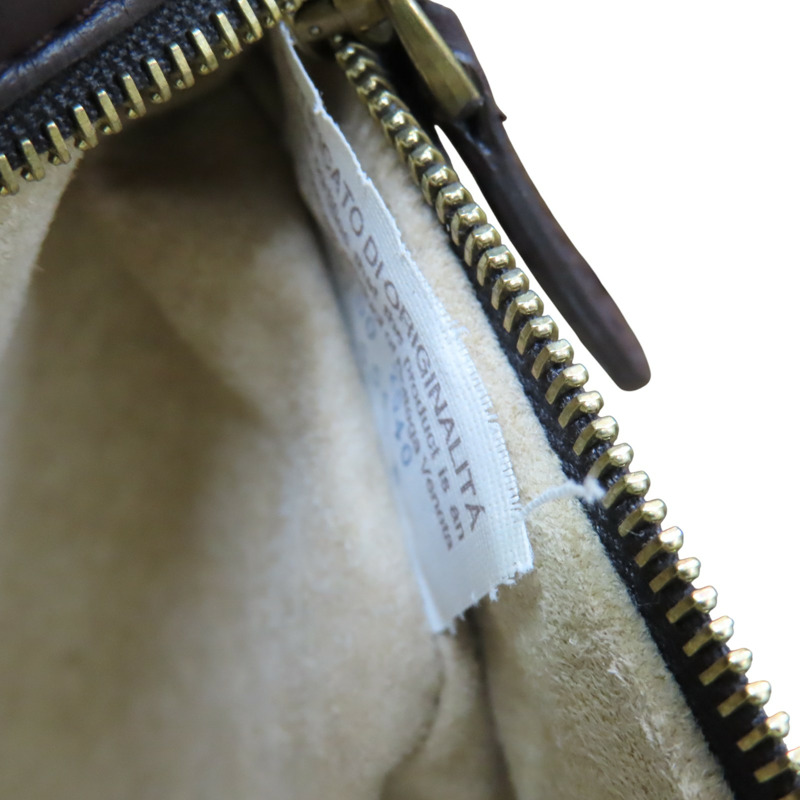 棕色 羊皮編織 兩用包【BOTTEGA VENETA BV 寶緹嘉】-8