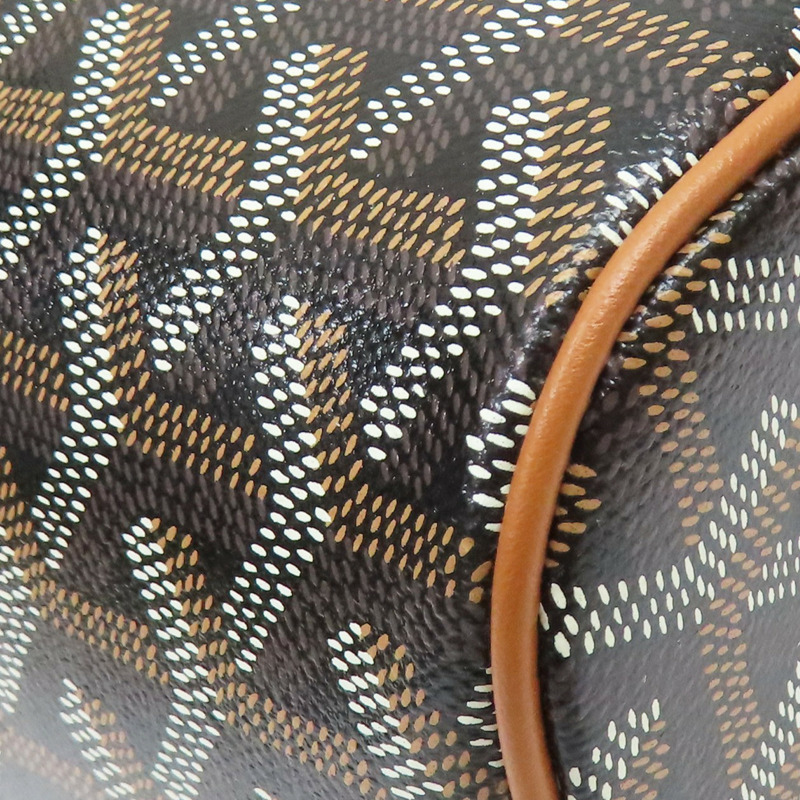 棕色 Goyardine帆布 Muse Vanity Case 方盒 肩背包【GOYARD 高雅德】-4