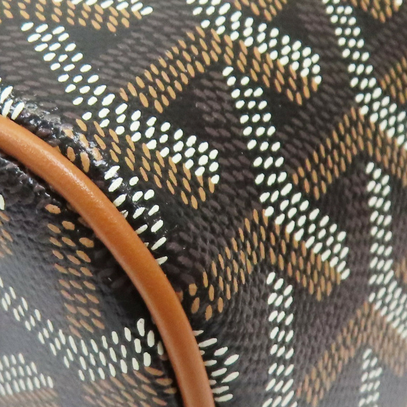 棕色 Goyardine帆布 Muse Vanity Case 方盒 肩背包【GOYARD 高雅德】-5