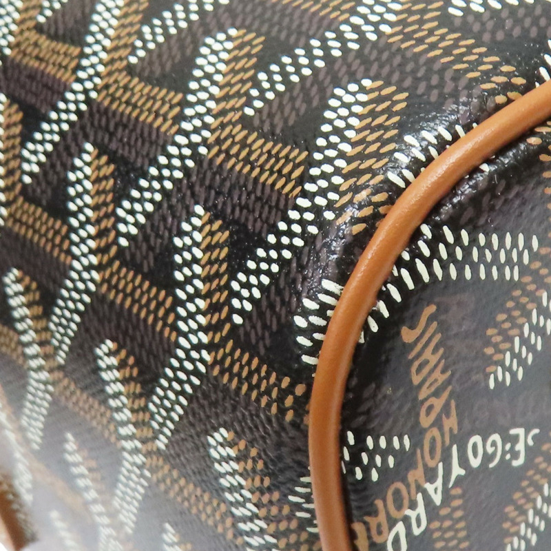 棕色 Goyardine帆布 Muse Vanity Case 方盒 肩背包【GOYARD 高雅德】-6