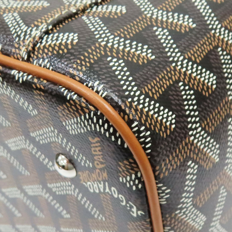 棕色 Goyardine帆布 Muse Vanity Case 方盒 肩背包【GOYARD 高雅德】-7