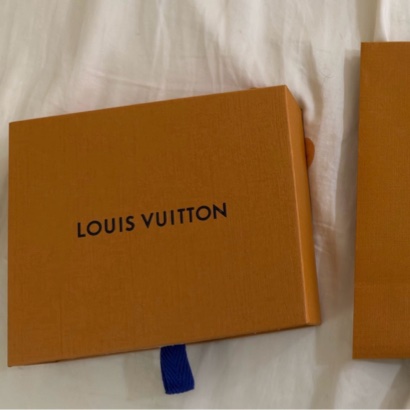 LV 拉鏈零錢包黑色-4