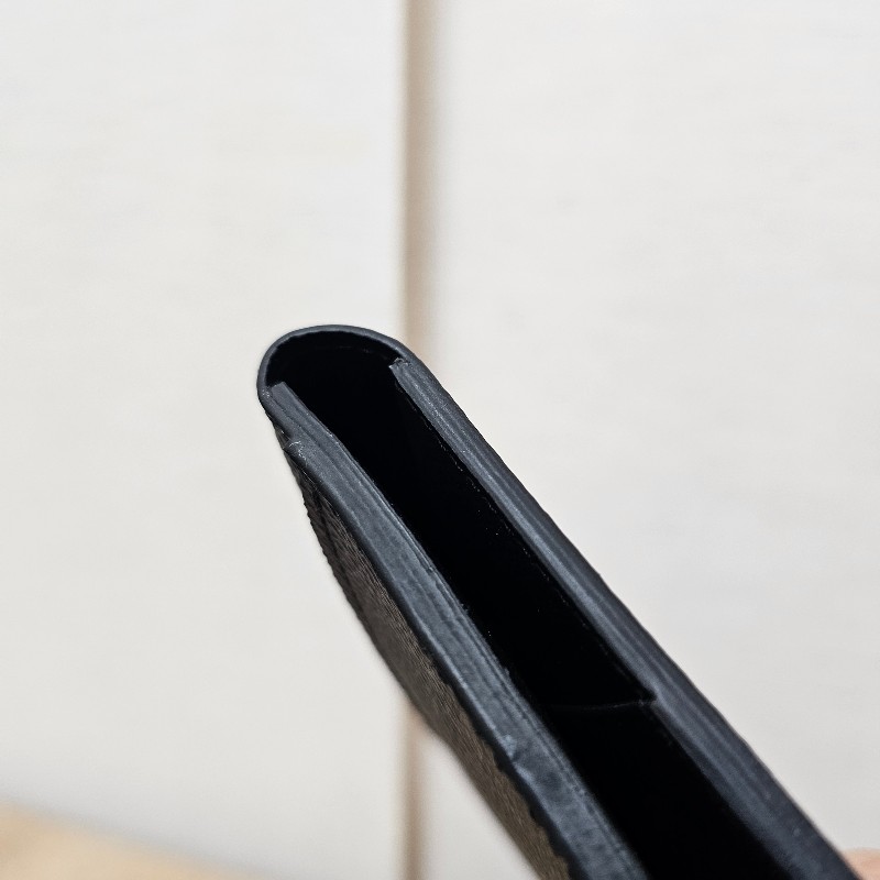 [未使用品項❣️] LV黑灰老花對開卡夾-13