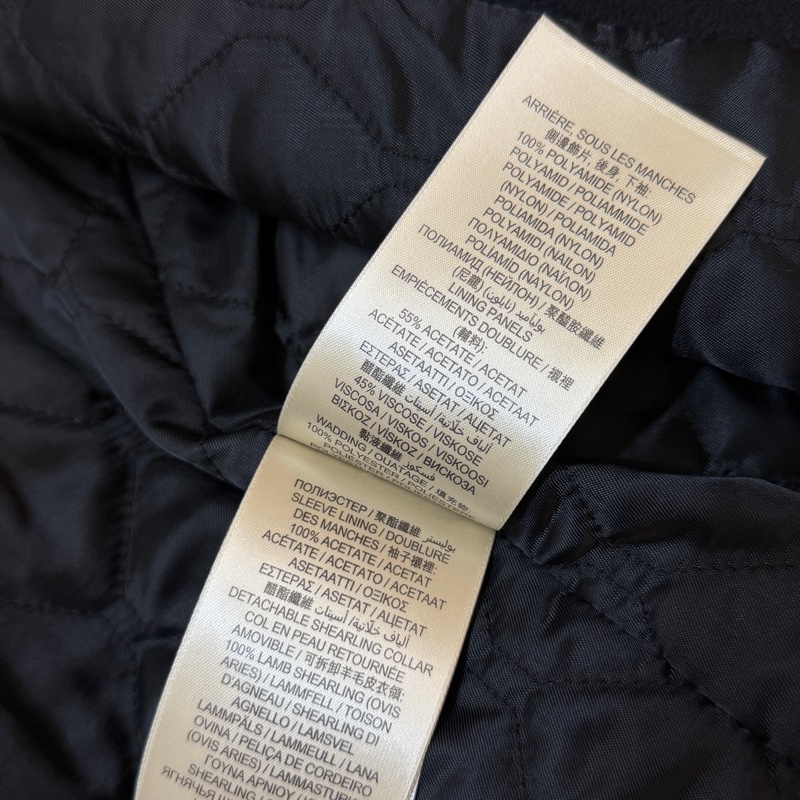 BURBERRY英國BRIT男款海軍藍拼接風衣外套L-12