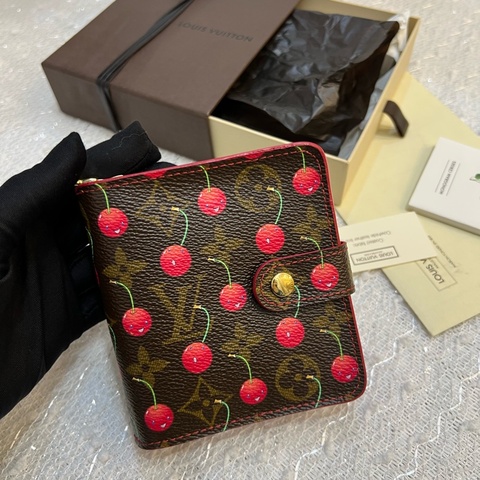 Louis Vuitton 村上隆 TM 櫻桃 車厘子 短財