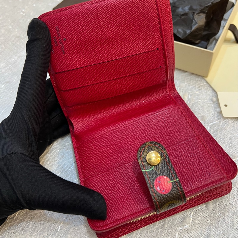 Louis Vuitton 村上隆 TM 櫻桃 車厘子 短財-6