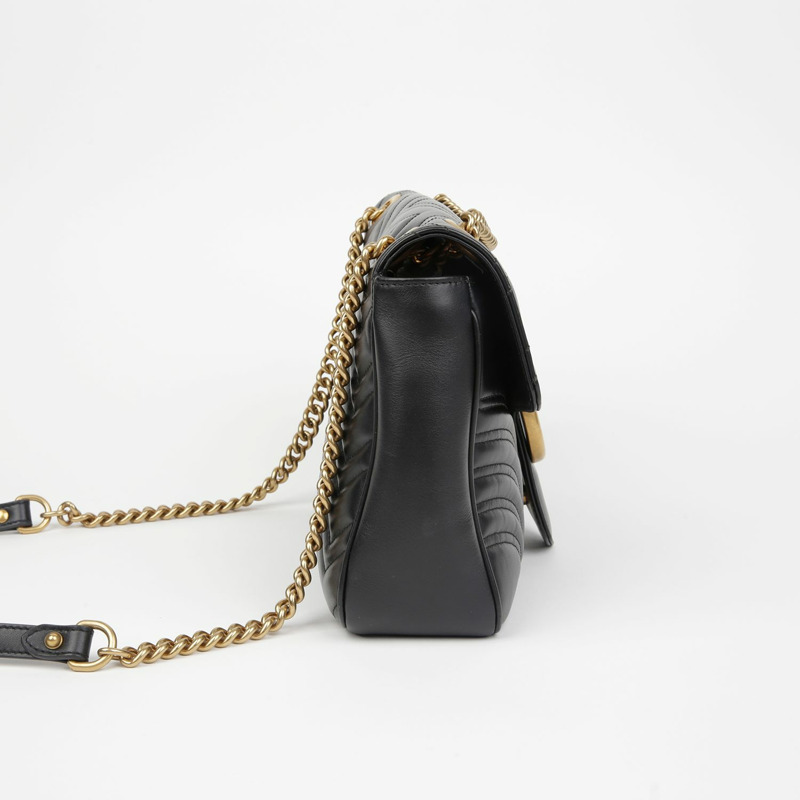 GUCCI GG Marmont 中單肩包 443496-3