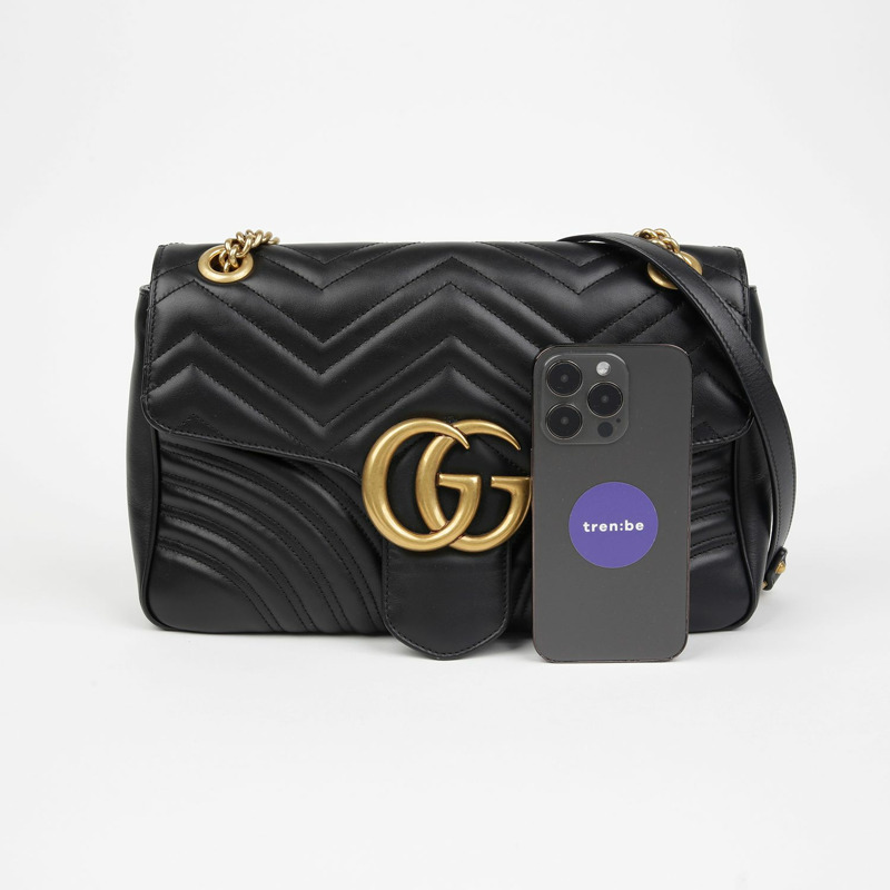 GUCCI GG Marmont 中單肩包 443496-10