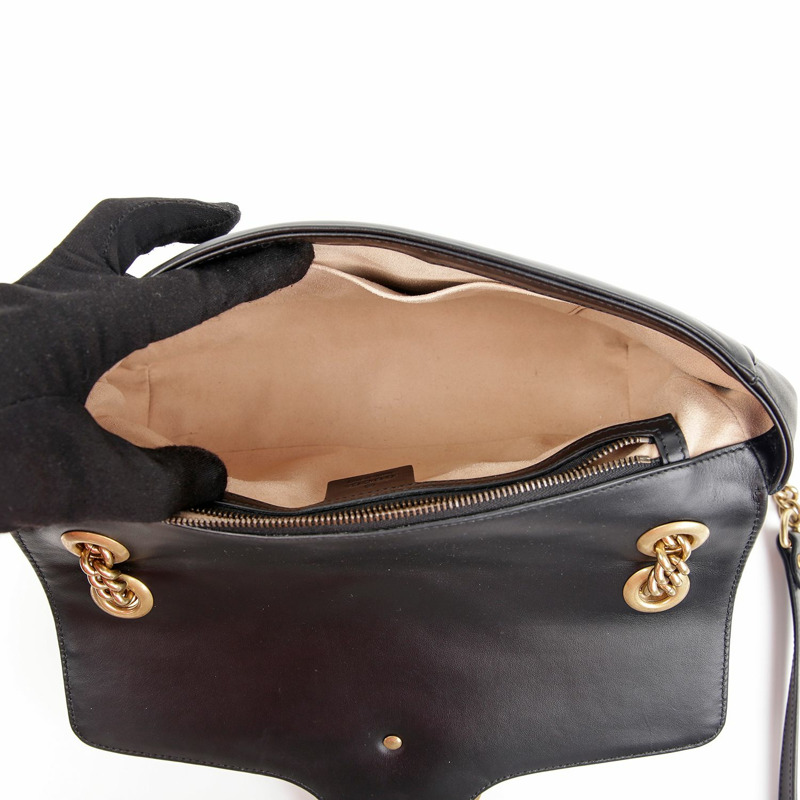 GUCCI GG Marmont 中單肩包 443496-12