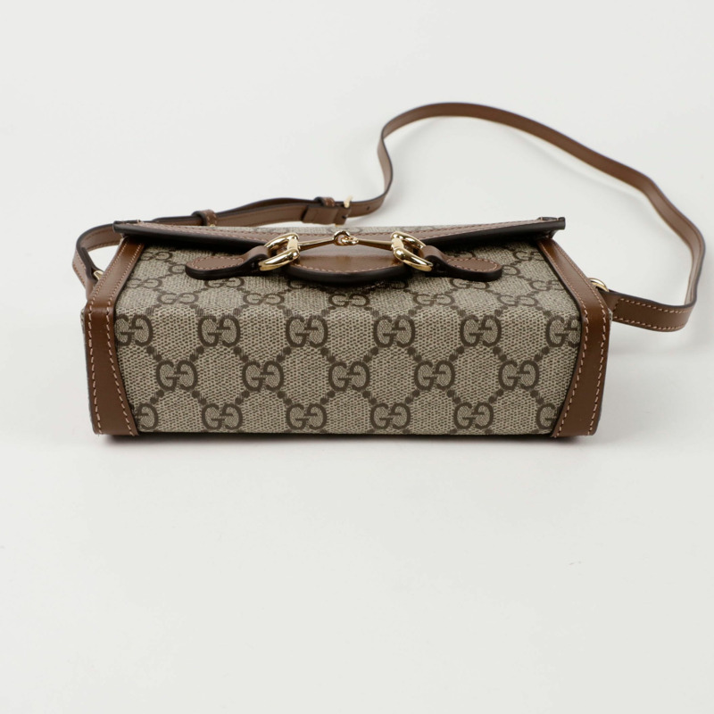 GUCCI Horsebit 1955 迷你肩斜背包 699296-5