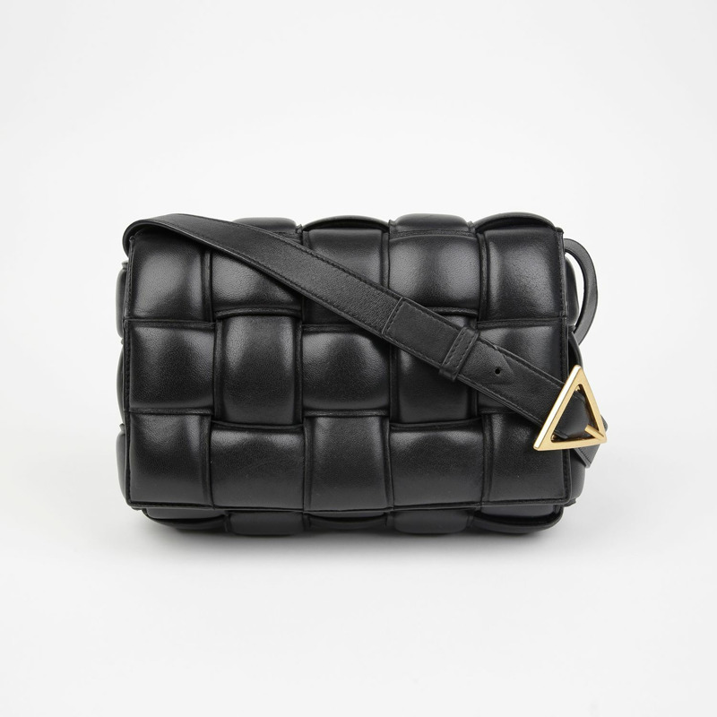 BOTTEGA VENETA 帶襯墊的磁帶單肩斜挎包 591970-1