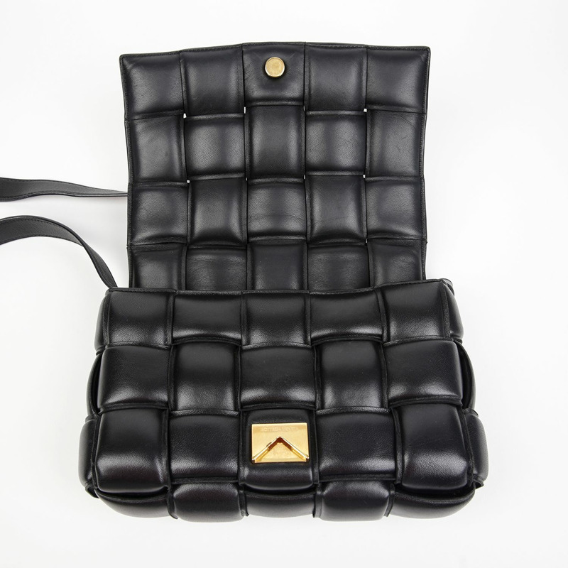 BOTTEGA VENETA 帶襯墊的磁帶單肩斜挎包 591970-6