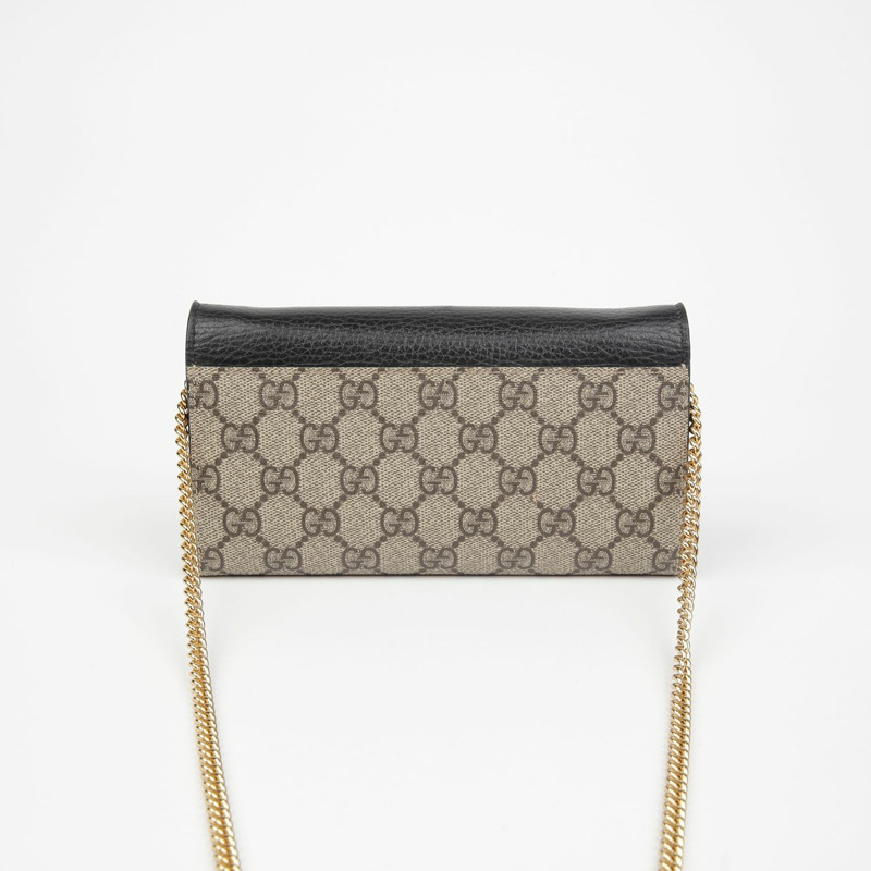 GUCCI GG Marmont 鏈條錢包 546585-4