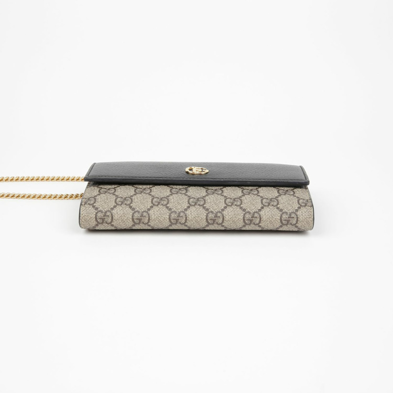 GUCCI GG Marmont 鏈條錢包 546585-6