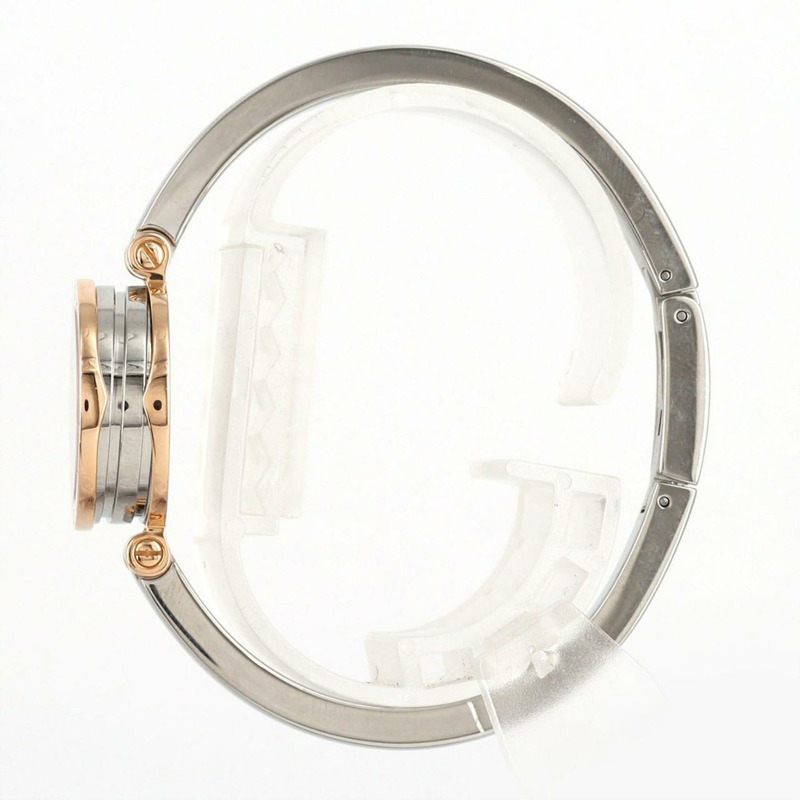 寶格麗 B-zero1 PG Combi 12P 中型 BZP23SG BZ23WSGS 12.M SSxPG 石英腕錶-2