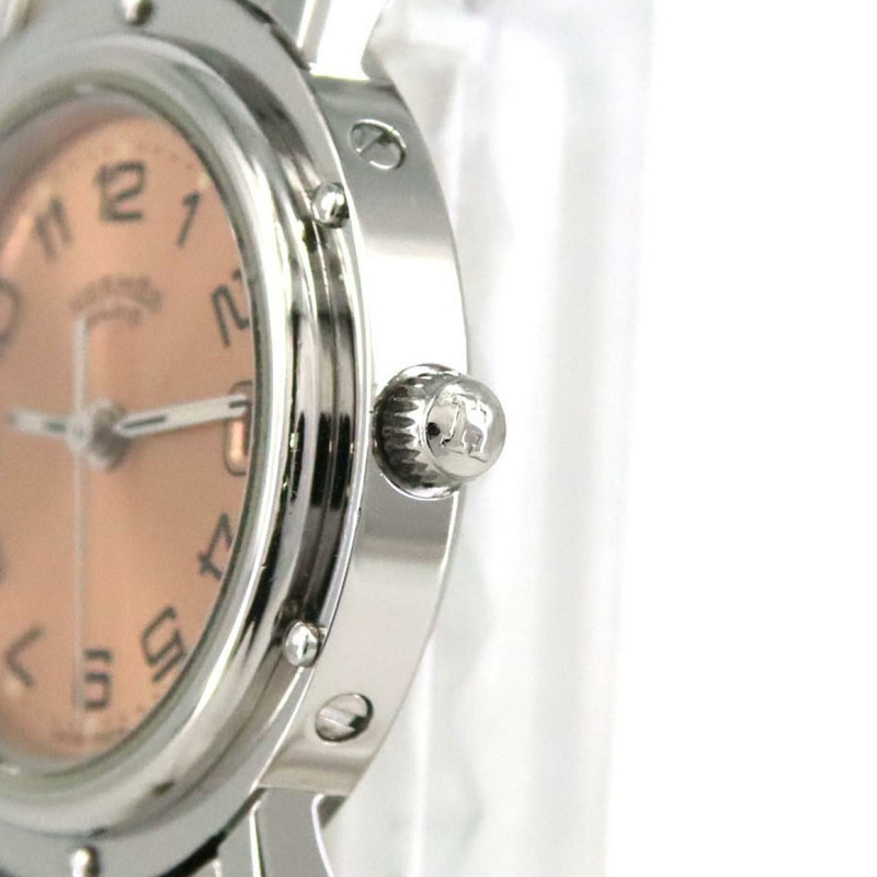 愛馬仕 Clipper CL4.210 不鏽鋼石英錶-4