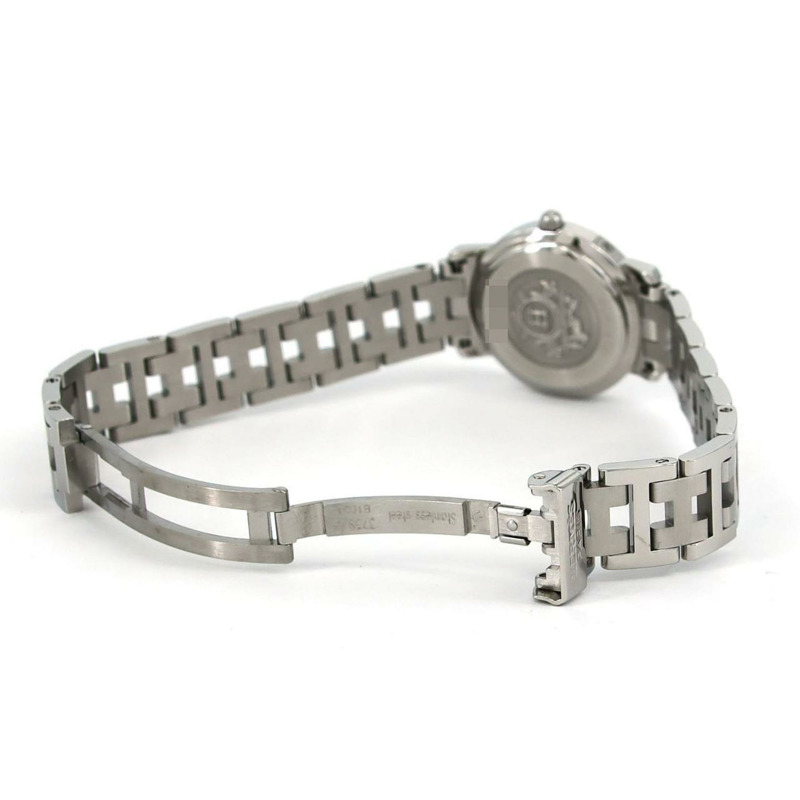 愛馬仕 Clipper CL4.210 不鏽鋼石英錶-6