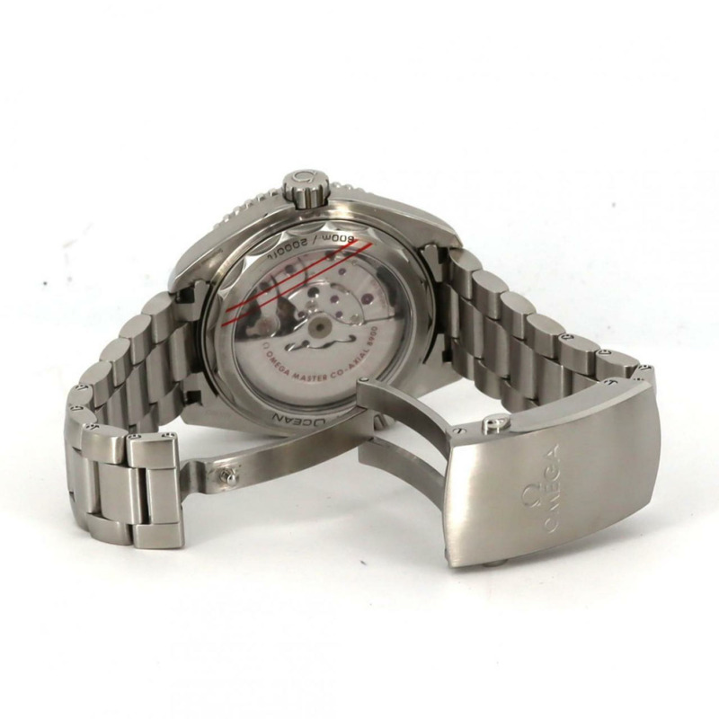 歐米茄海馬系列海洋宇宙腕錶 215.30.44.21.03.001 不鏽鋼自動腕錶-4